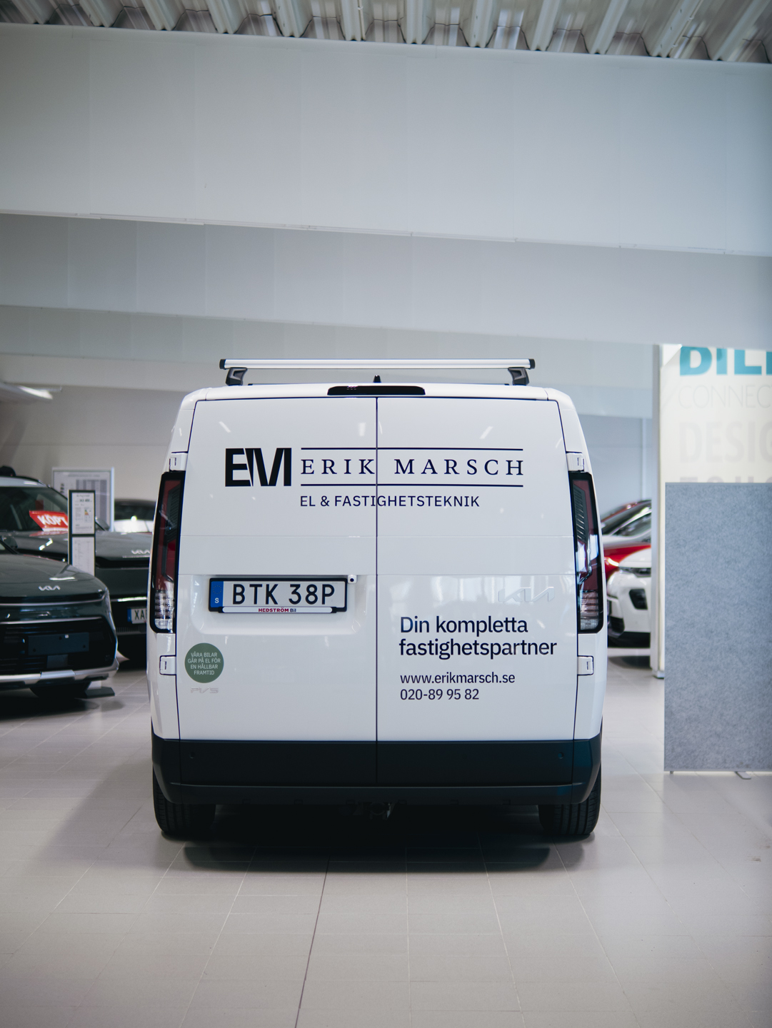 Erik Marsch servicebil – din kompletta fastighetspartner