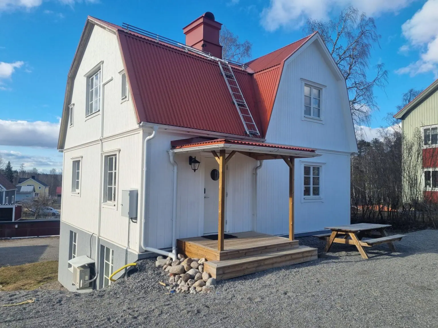 Renovering av fasad